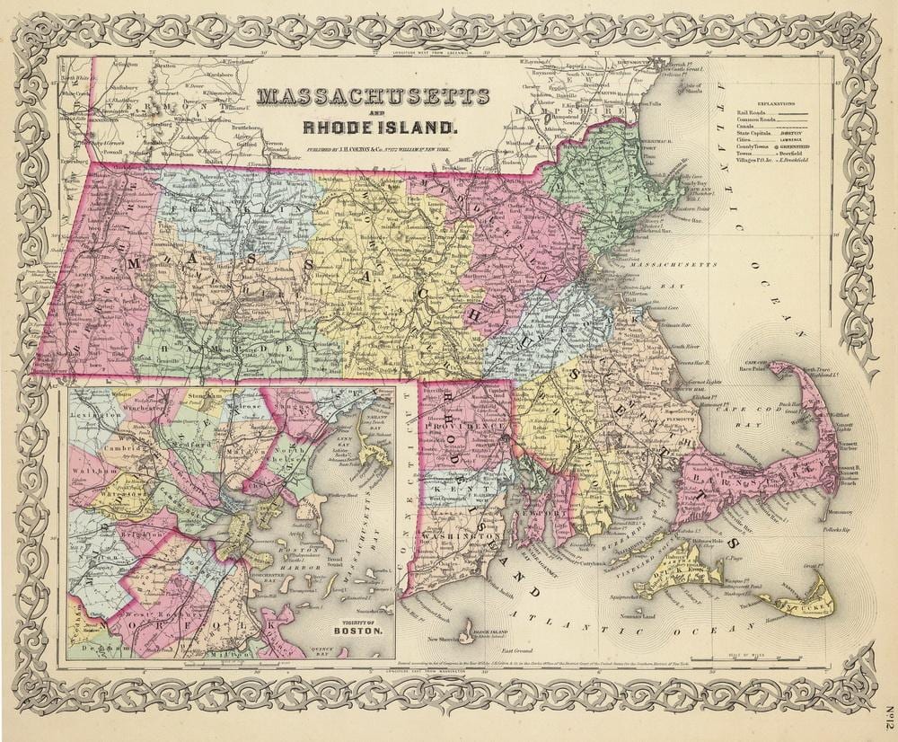 Boston მასობრივი რუკა