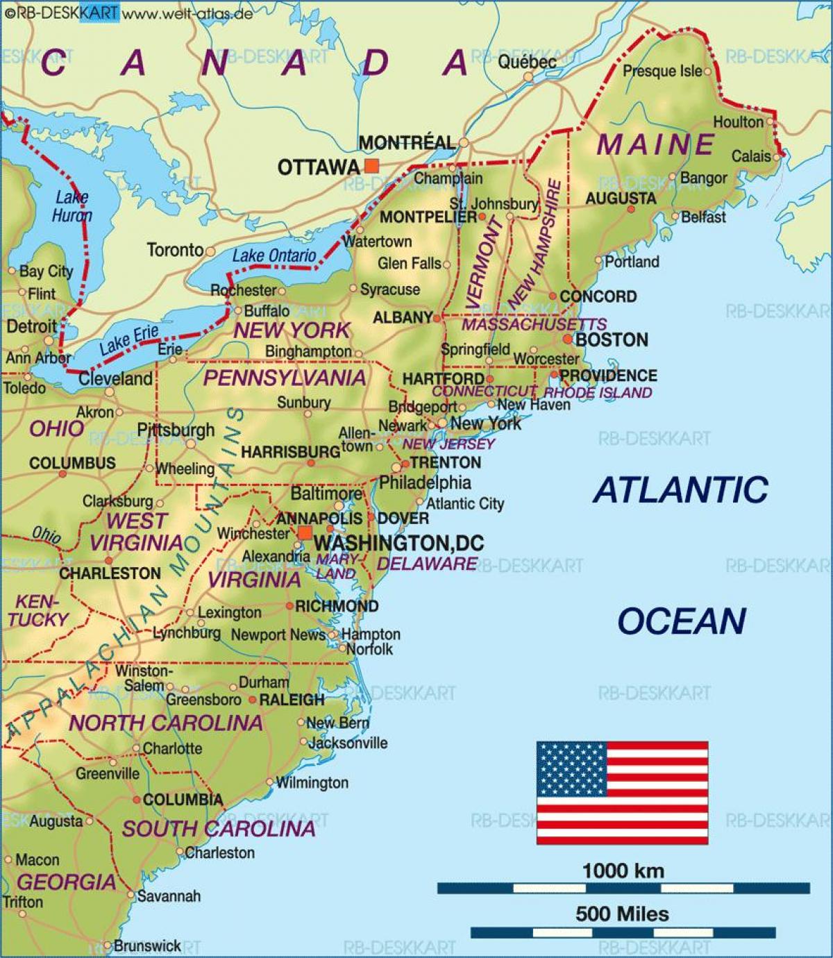 Boston ჩვენს რუკაზე