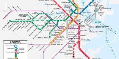 MBTA t რუკა